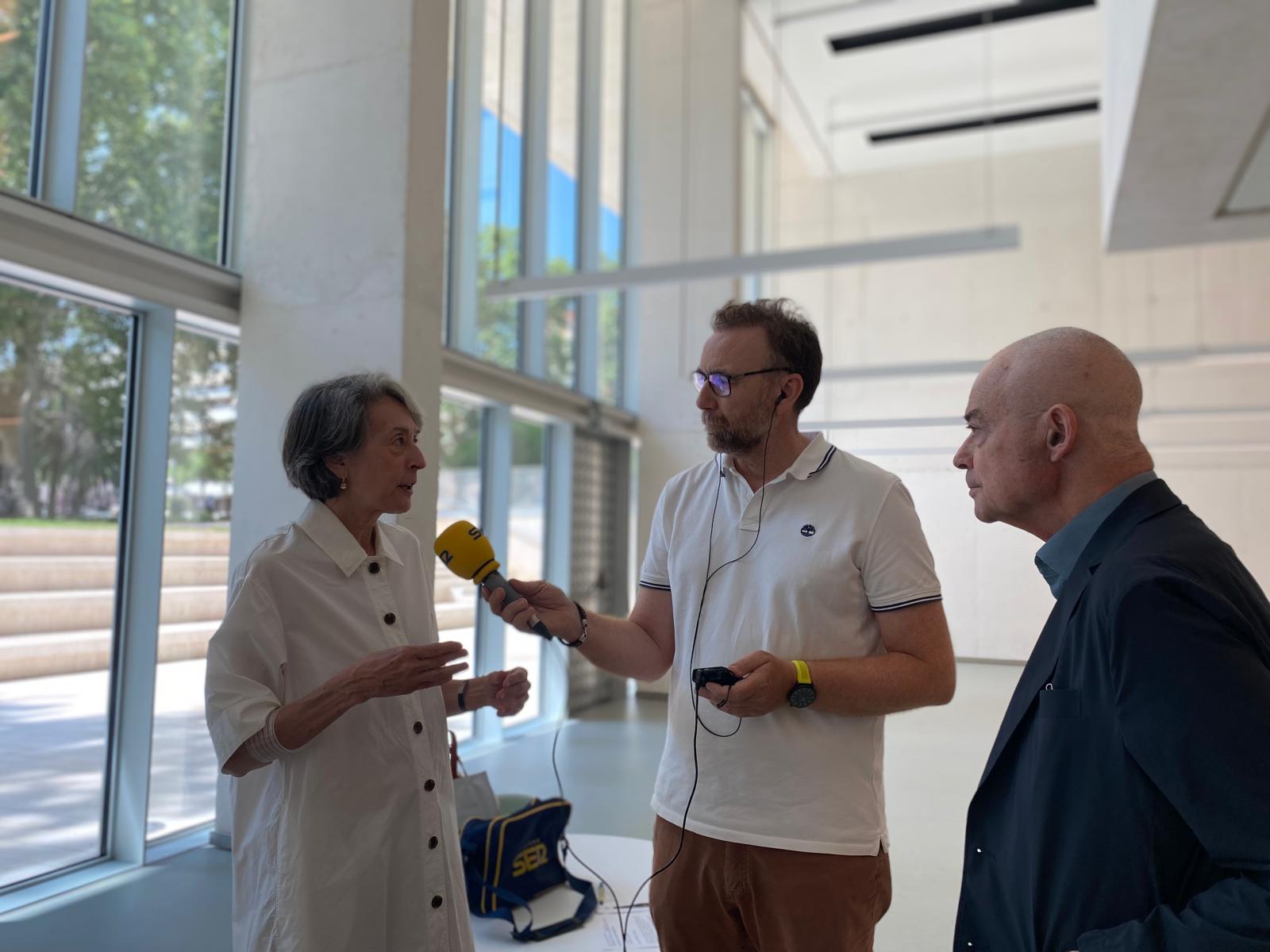 Entrevista Arquitectos Biblioteca Grupo Cántico