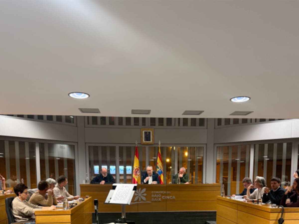 El Consejo Comarcal del Bajo Cinca aprueba un presupuesto de 7,3 millones de euros para 2026