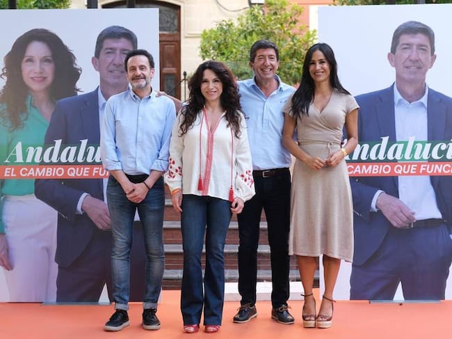 Juan Marín (Cs), en su acto de inicio de campaña electoral 2022