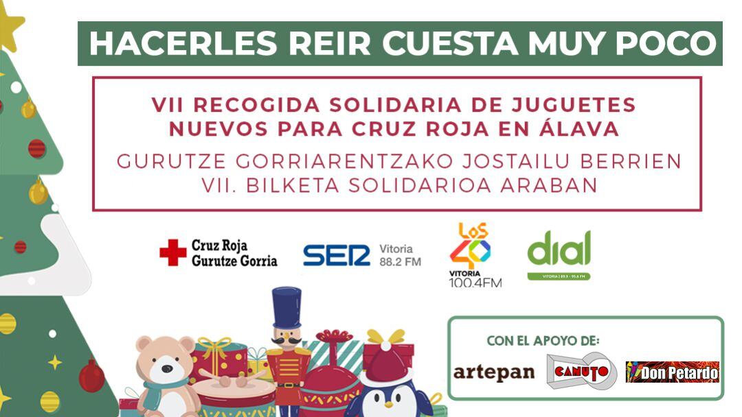 Recogida solidaria de juguetes nuevos 