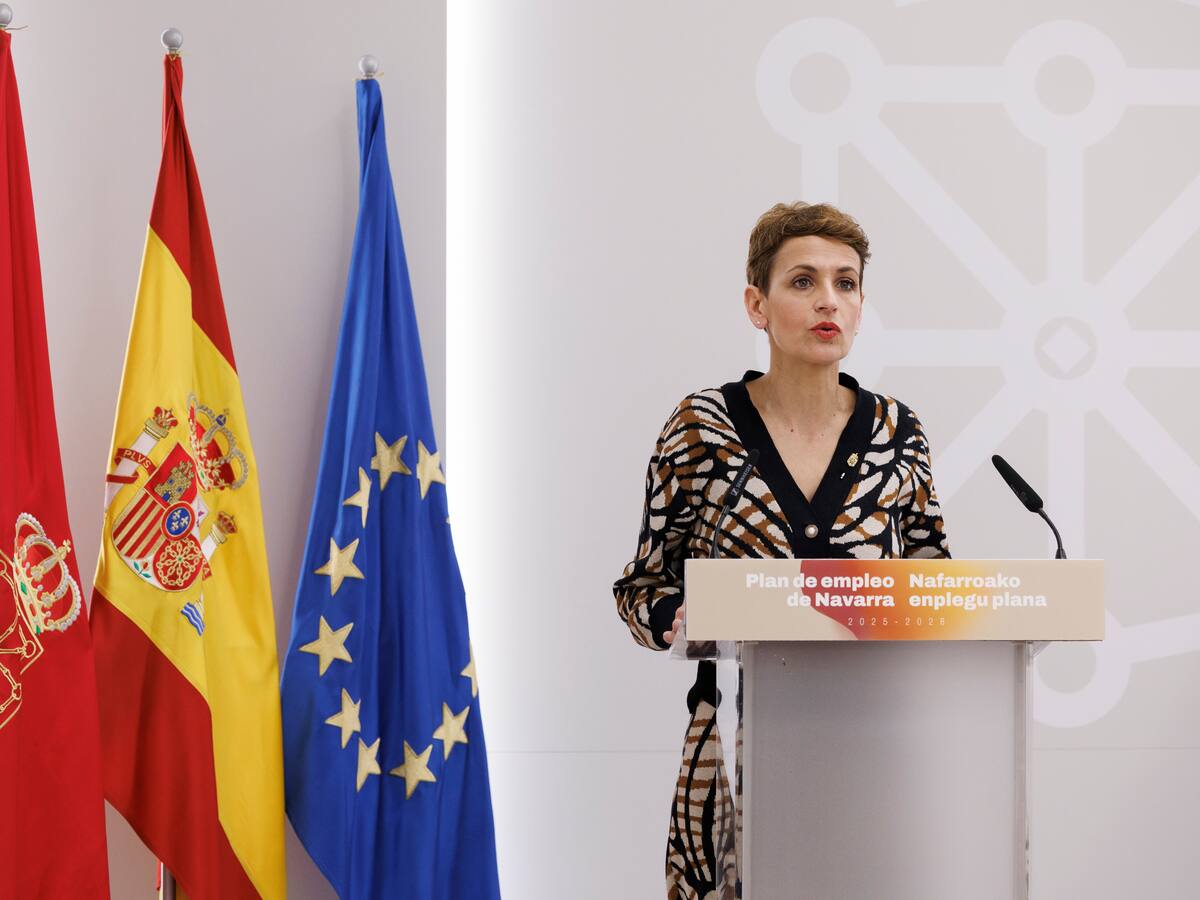 Chivite anuncia un Plan Foral de Empleo Industrial para apoyar al sector