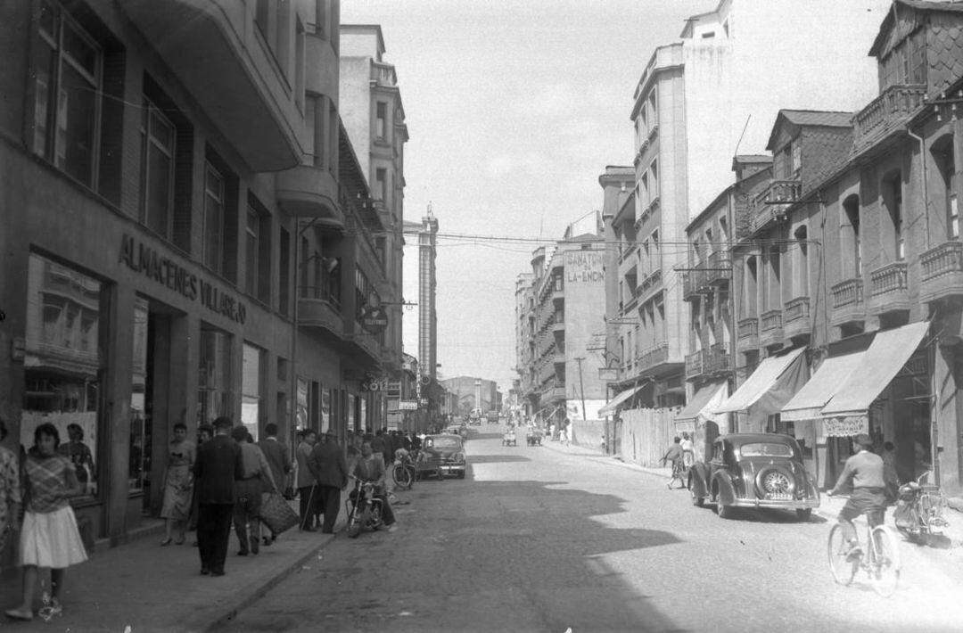 La antigua avenida de la Puebla