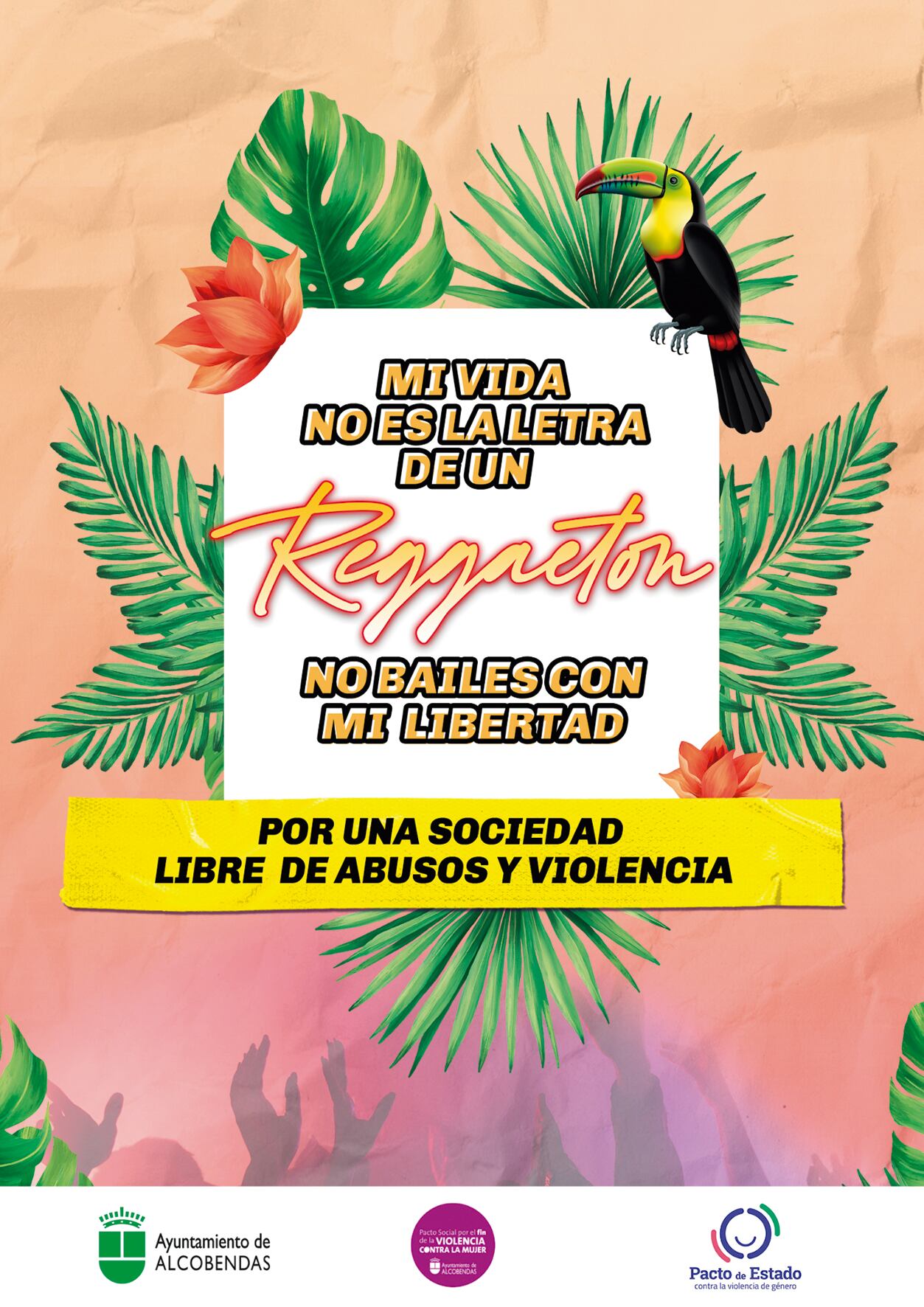 Alcobendas lanza una campaña contra la violencia sexista; ‘Mi vida no es la letra de un reggaetón’