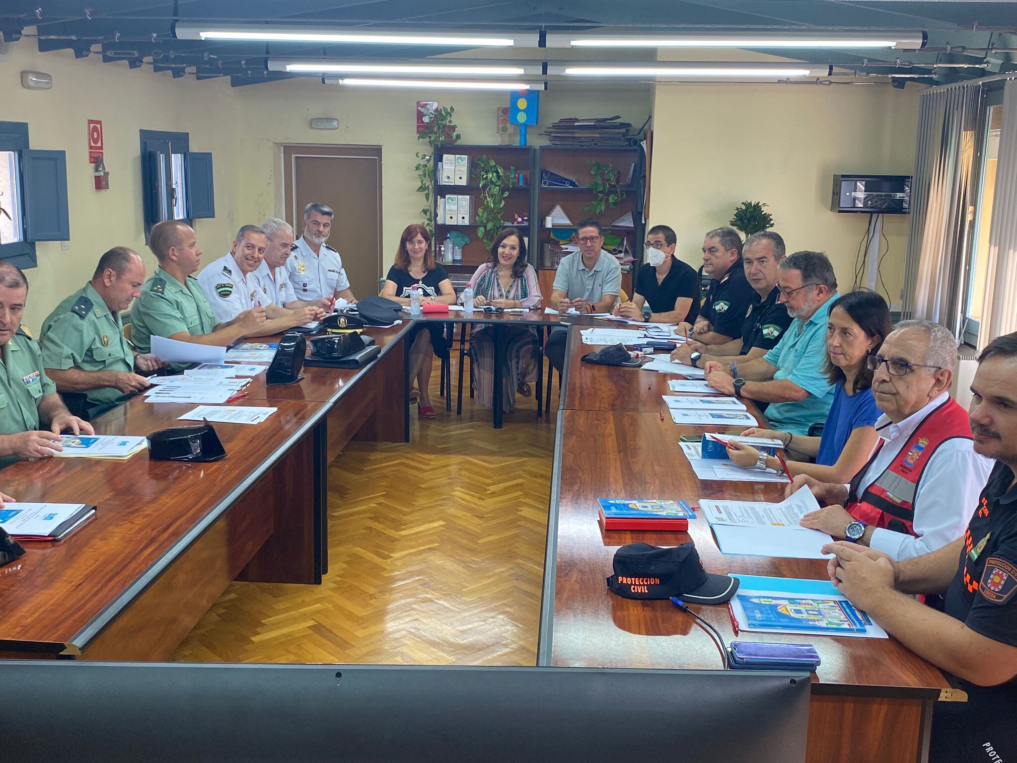 Junta de seguridad esta mañana en Úbeda