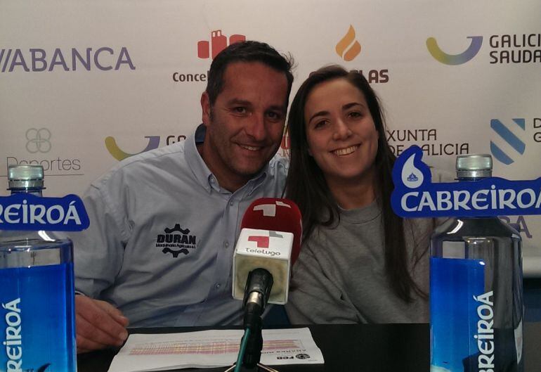 Juan Nécega y Tamara Montero