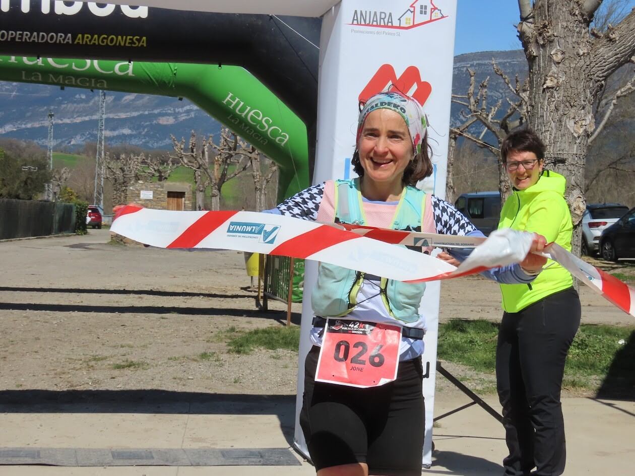 Jone Urkizo, vencedora absoluta en mujeres. Foto: @monrasin