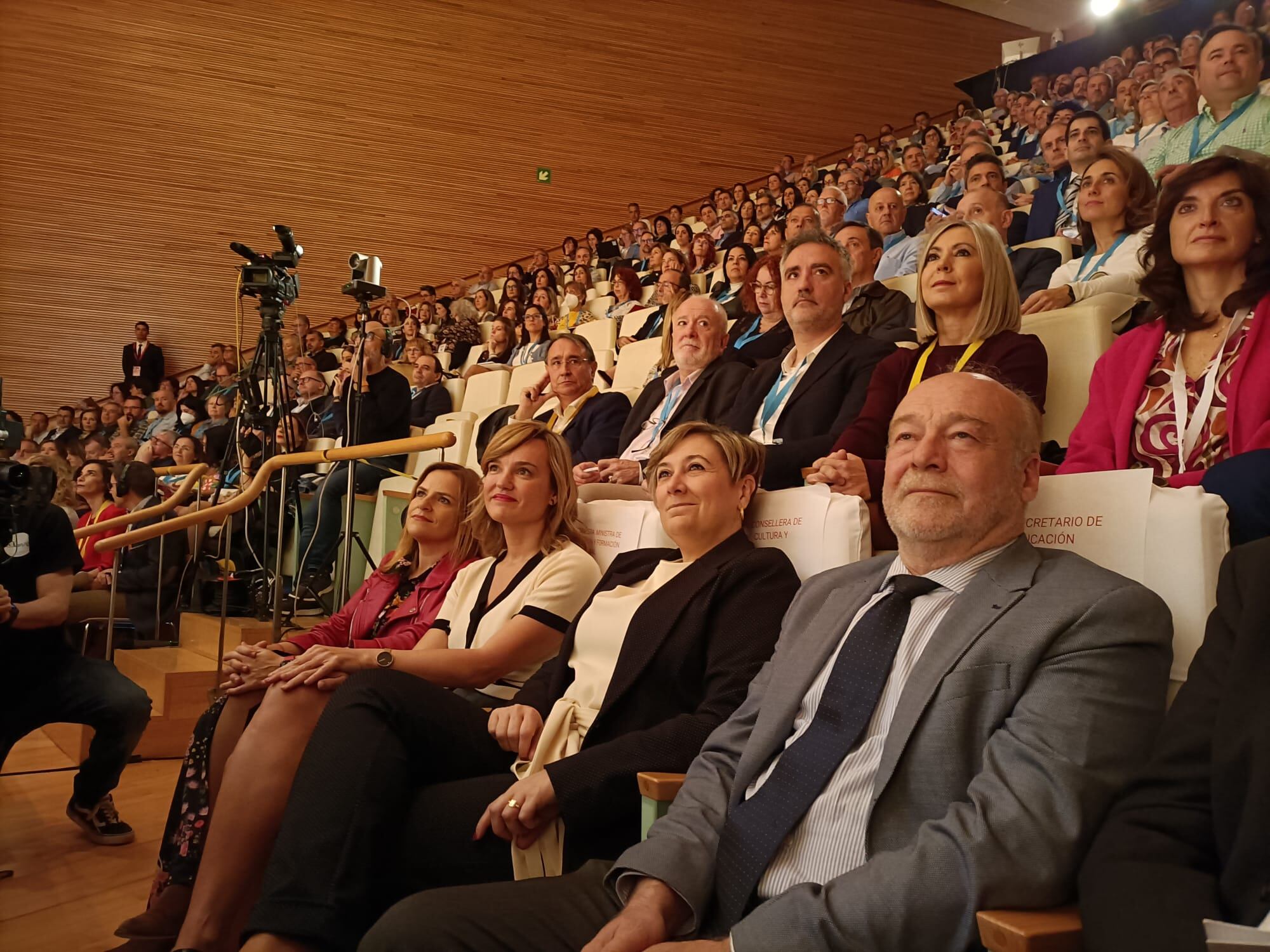 Inauguración del Congreso Estatal de Inspección Educativa, este miércoles en València.