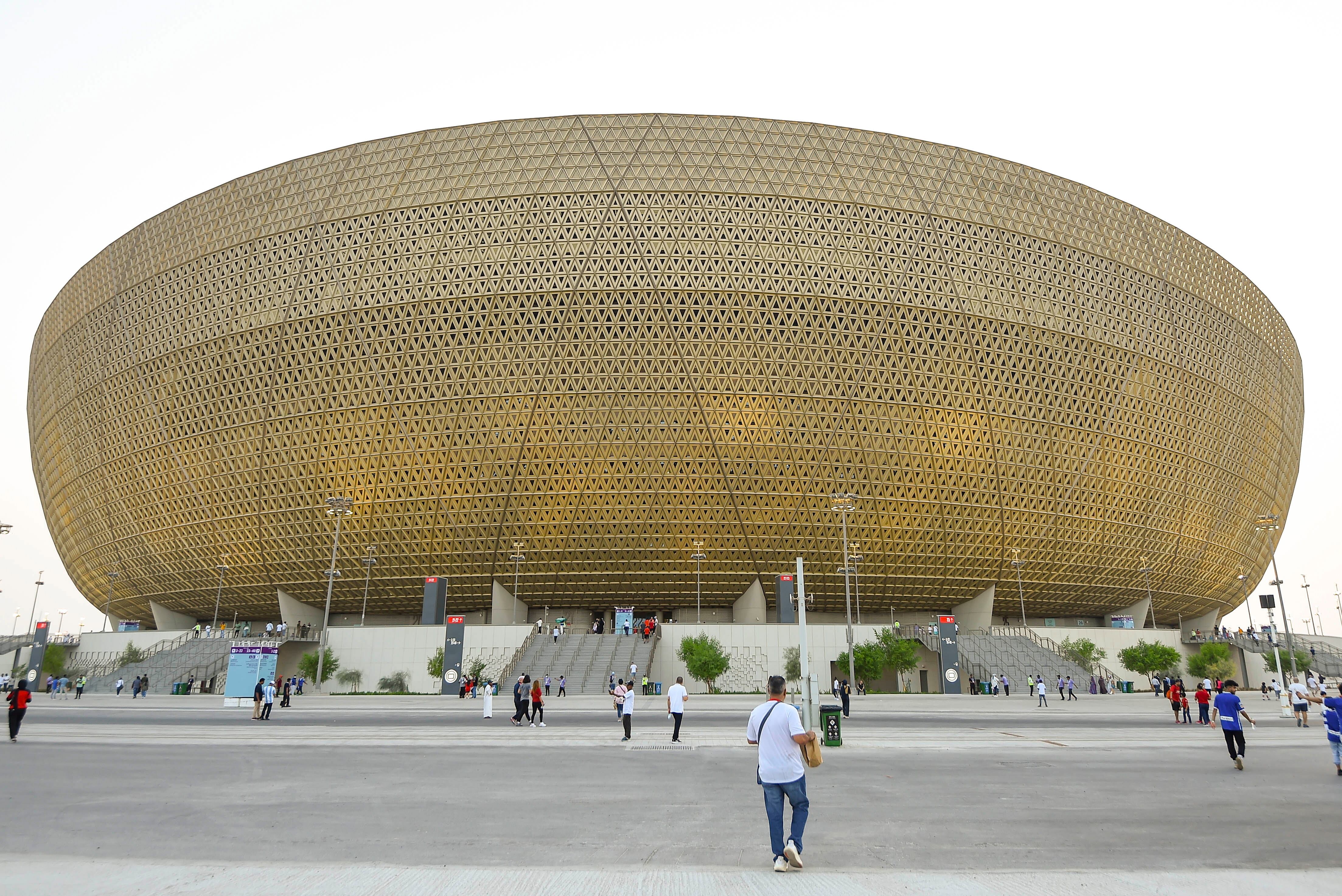 El Lusail Stadium, uno de los campos donde se disputará el Mundial de Catar