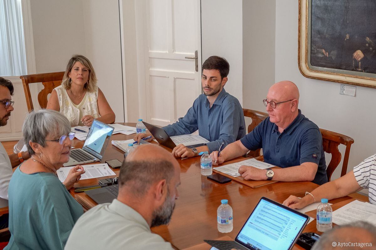 Reunión de la Junta de Gobierno de Cartagena