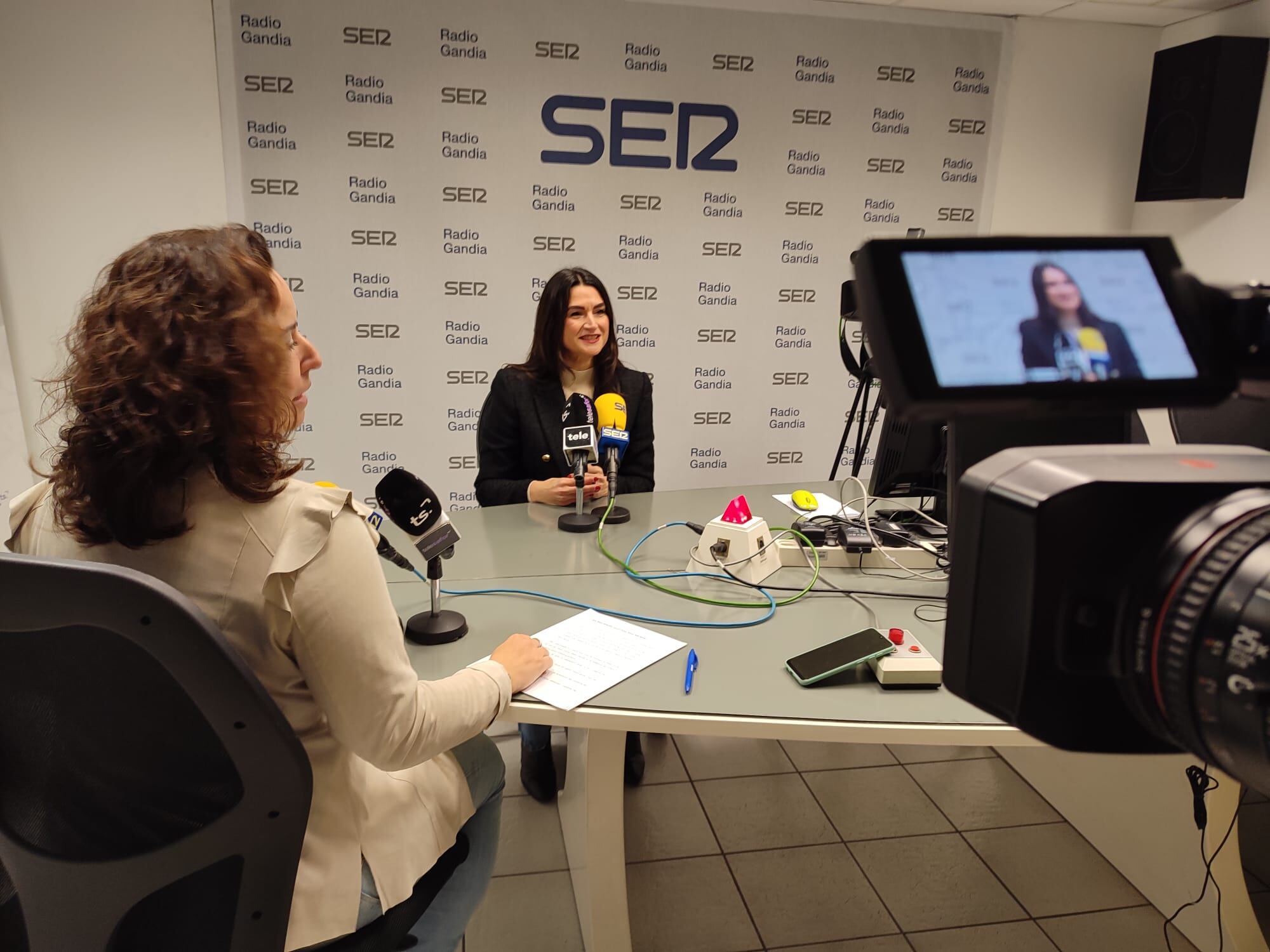 Balbina Sendra, durante el espacio de L'Entrevista con Rocío Escrihuela.