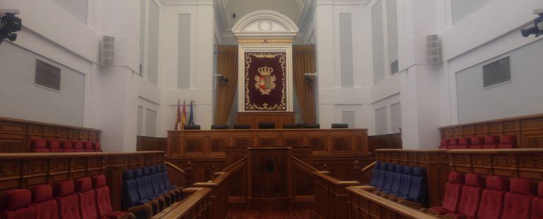 Salón de plenos de las Cortes