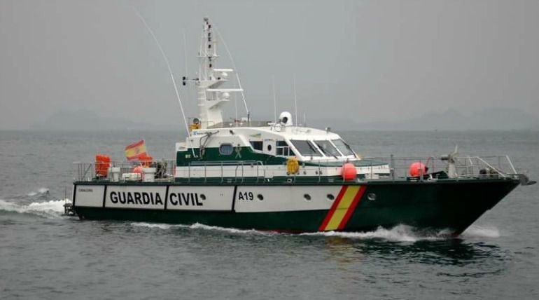 Imagen de archivo de un barco de la Guardia Civil