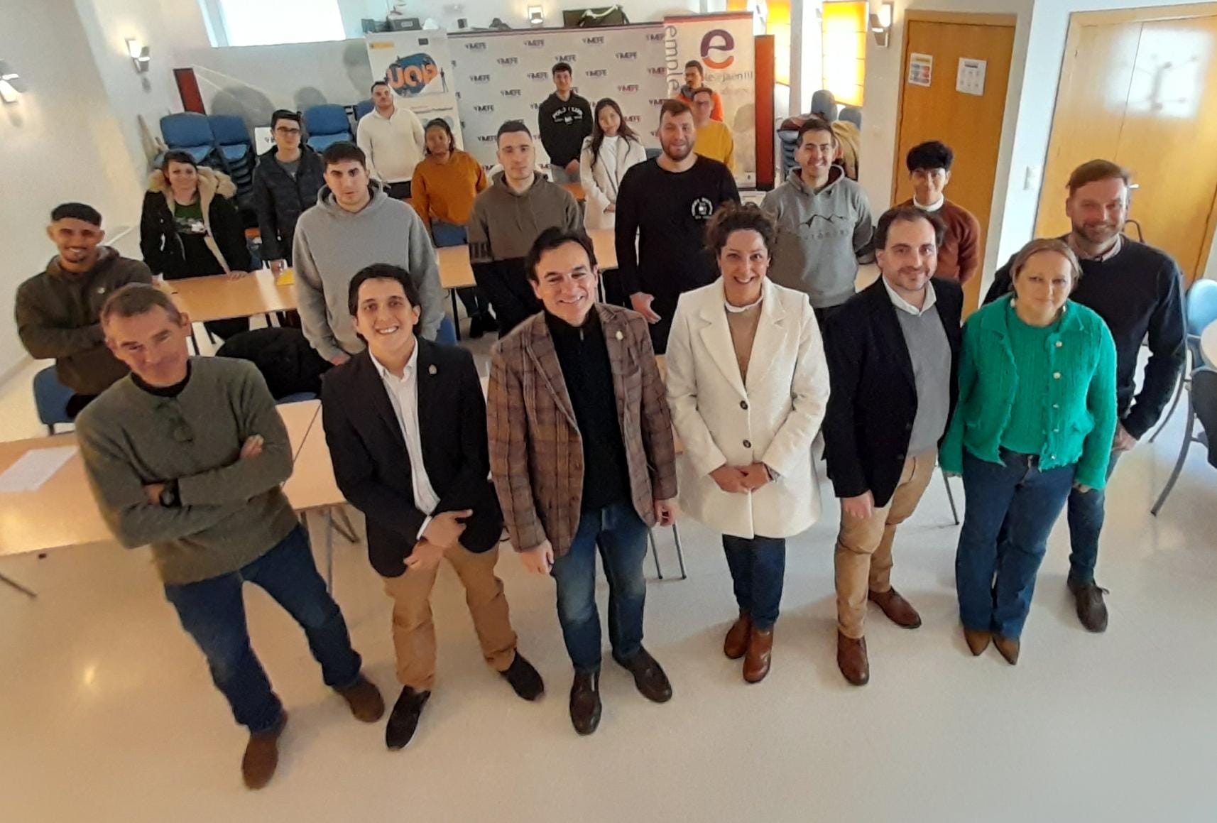 Inicio del programa 'Empleo y Formación' por el que 15 jóvenes aprenderán una profesión.