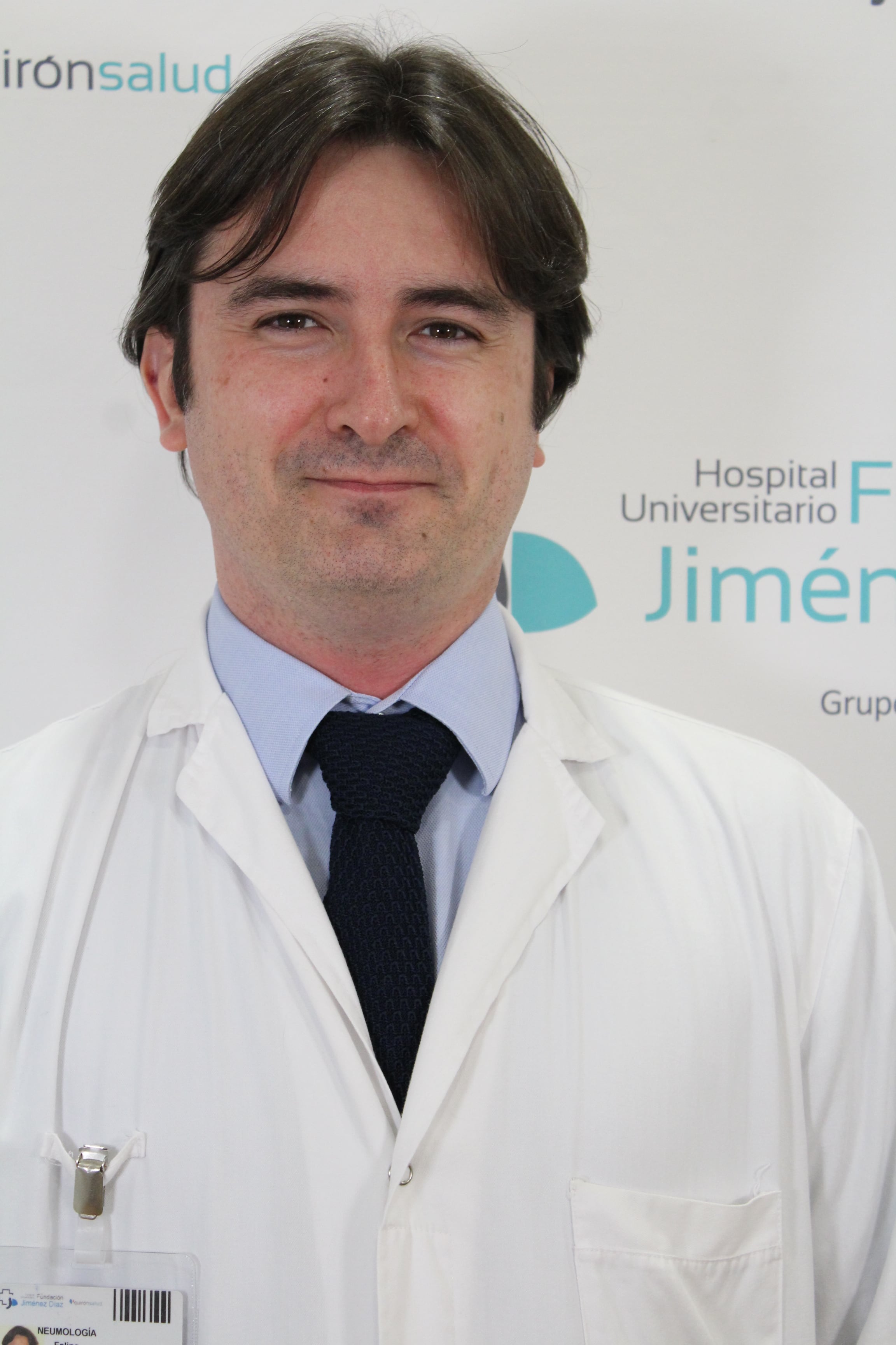 El doctor Felipe Villar es especialista en Neumología de la Fundación Jiménez Díaz.