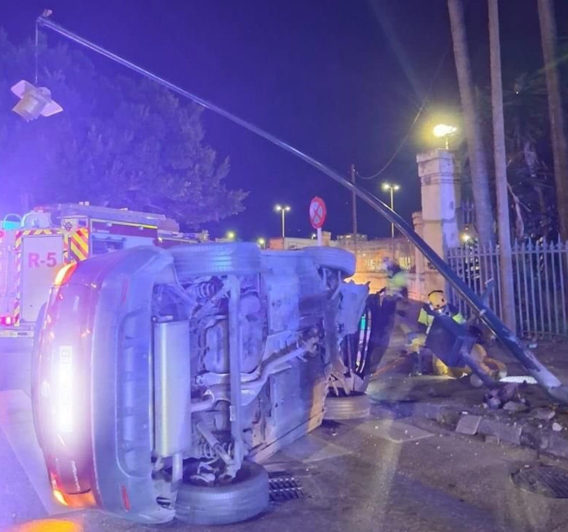 Vehículo siniestrado