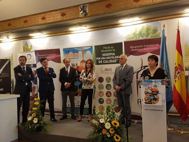 Inauguración de la Semana de la Cocina Segoviana