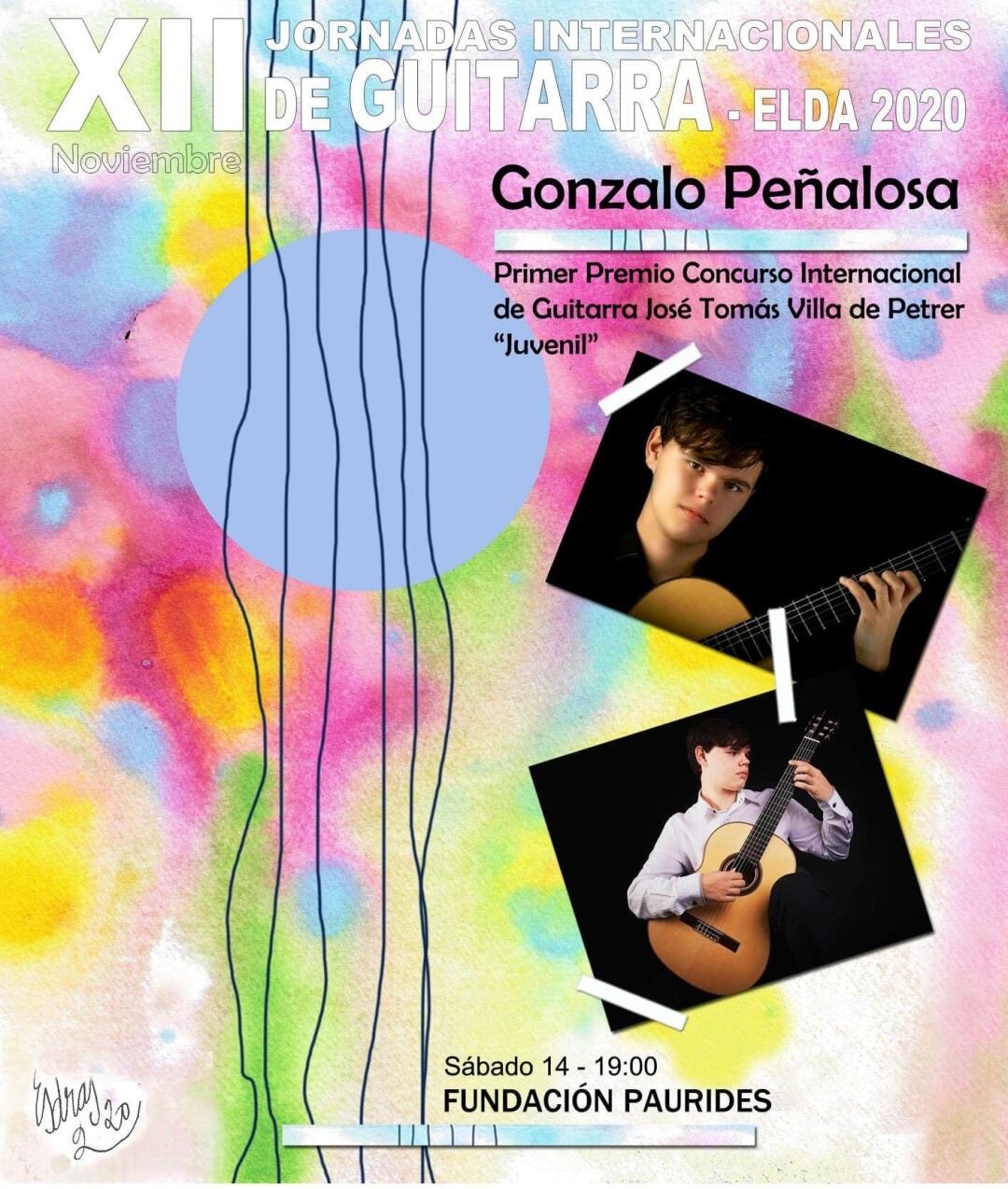 Los conciertos se puedes seguir desde casa en directo: Facebook y canal de Youtube del Ayto. de Elda, y Facebook de Pima Guitarra