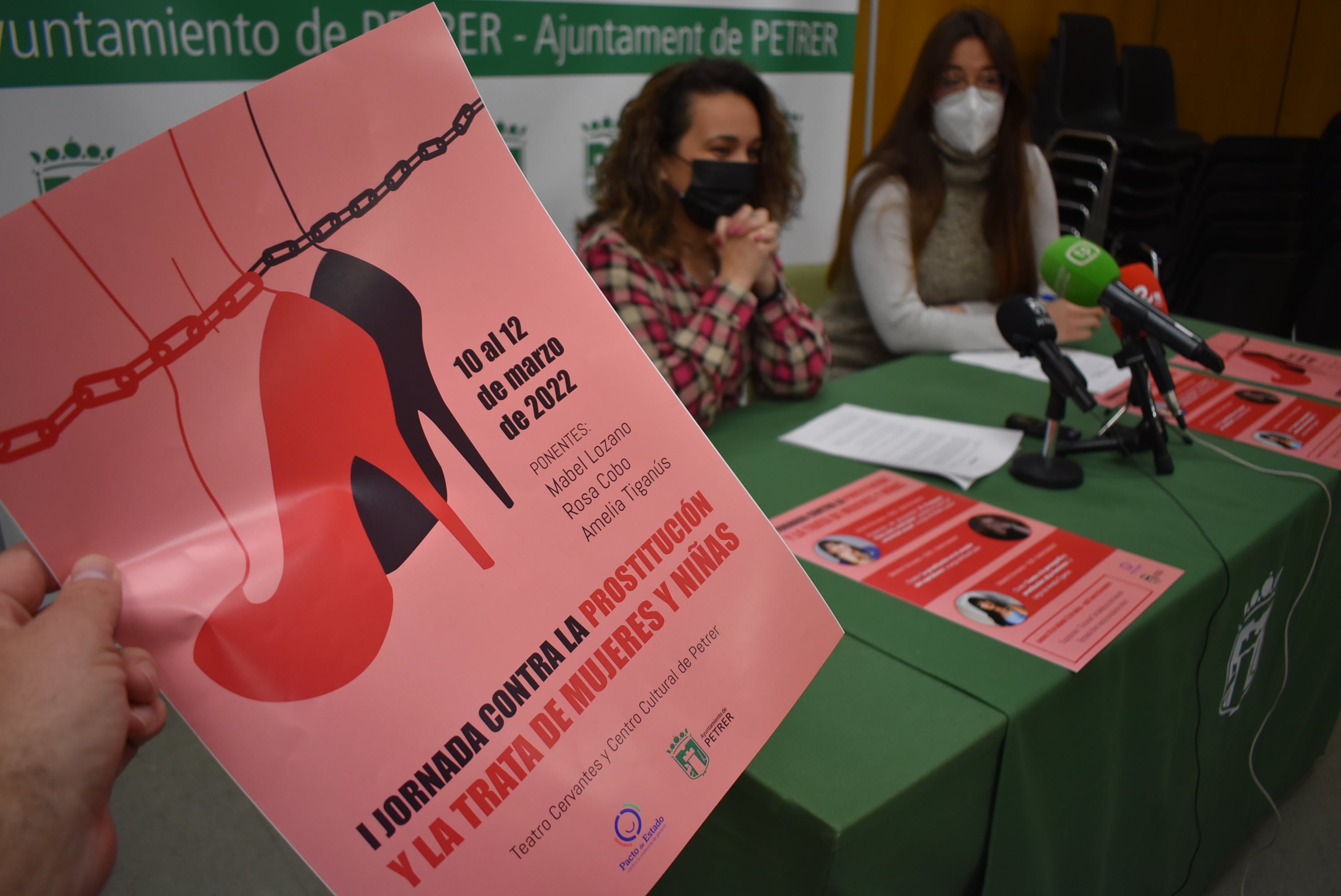 I Jornada contra la Prostitución y la trata de mujeres y niñas  en Petrer