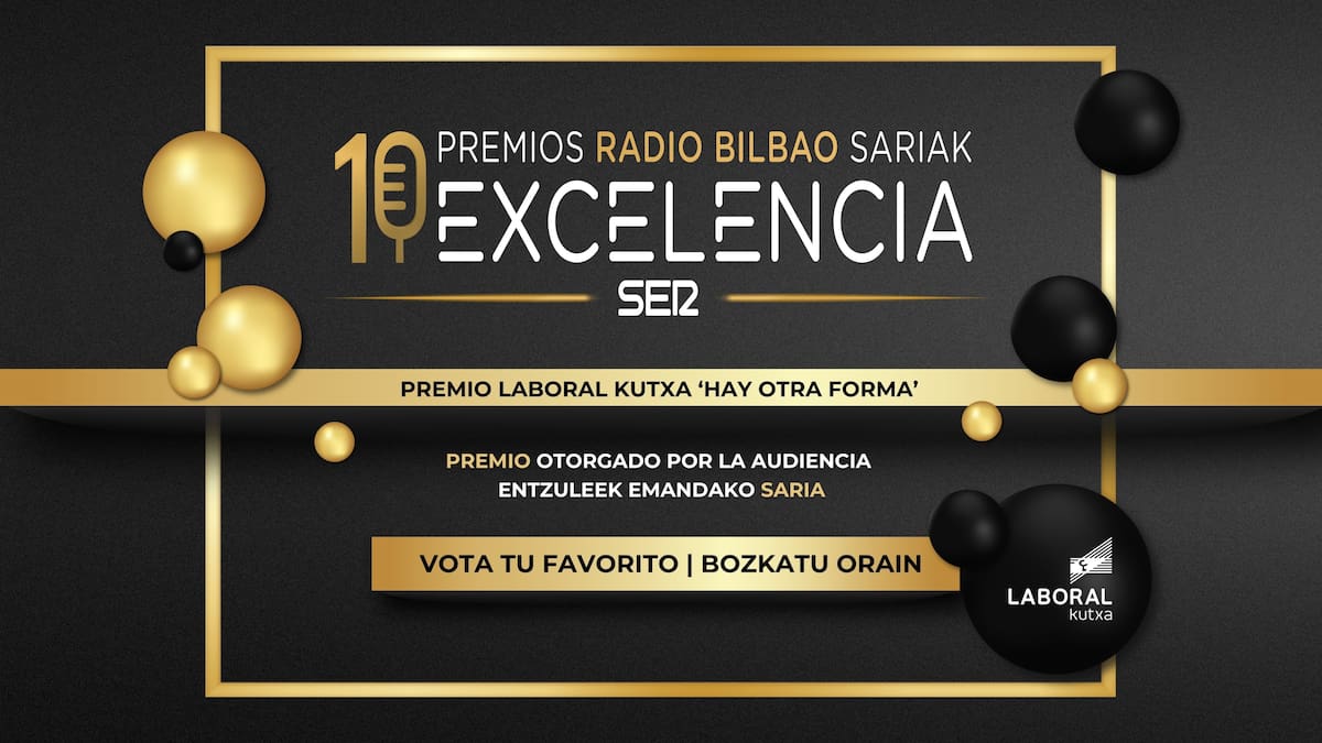 La audiencia elige el Premio a la Excelencia Laboral Kutxa en los Premios Radio Bilbao 2026: cuatro proyectos sociales optan al reconocimiento