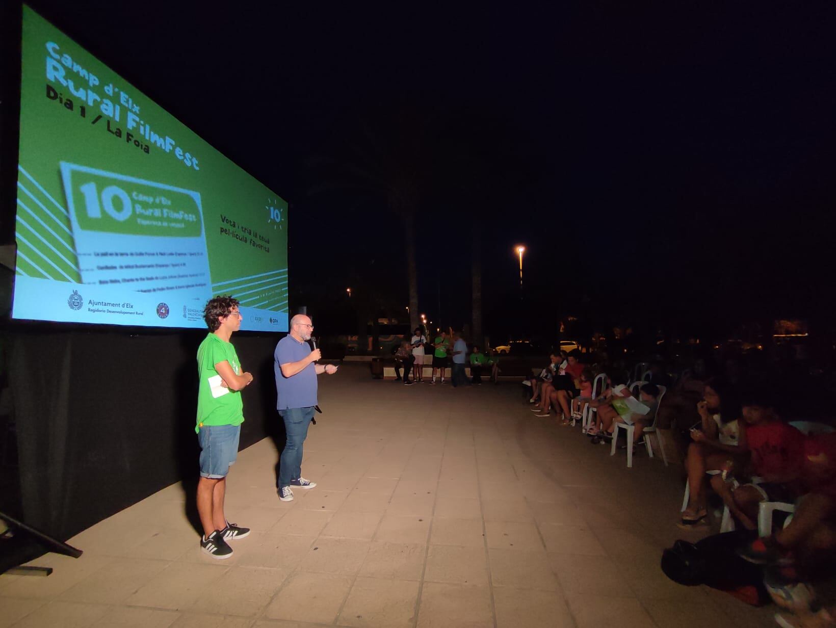 Camp d'Elx Rural Film Fest en la pedanía de La Hoya