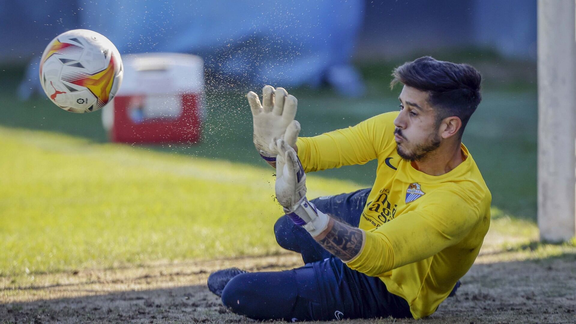El Málaga ultima la preparación para el partido del sábado contra la Real Sociedad B
