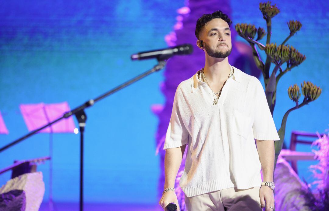 C. Tangana en un concierto. 