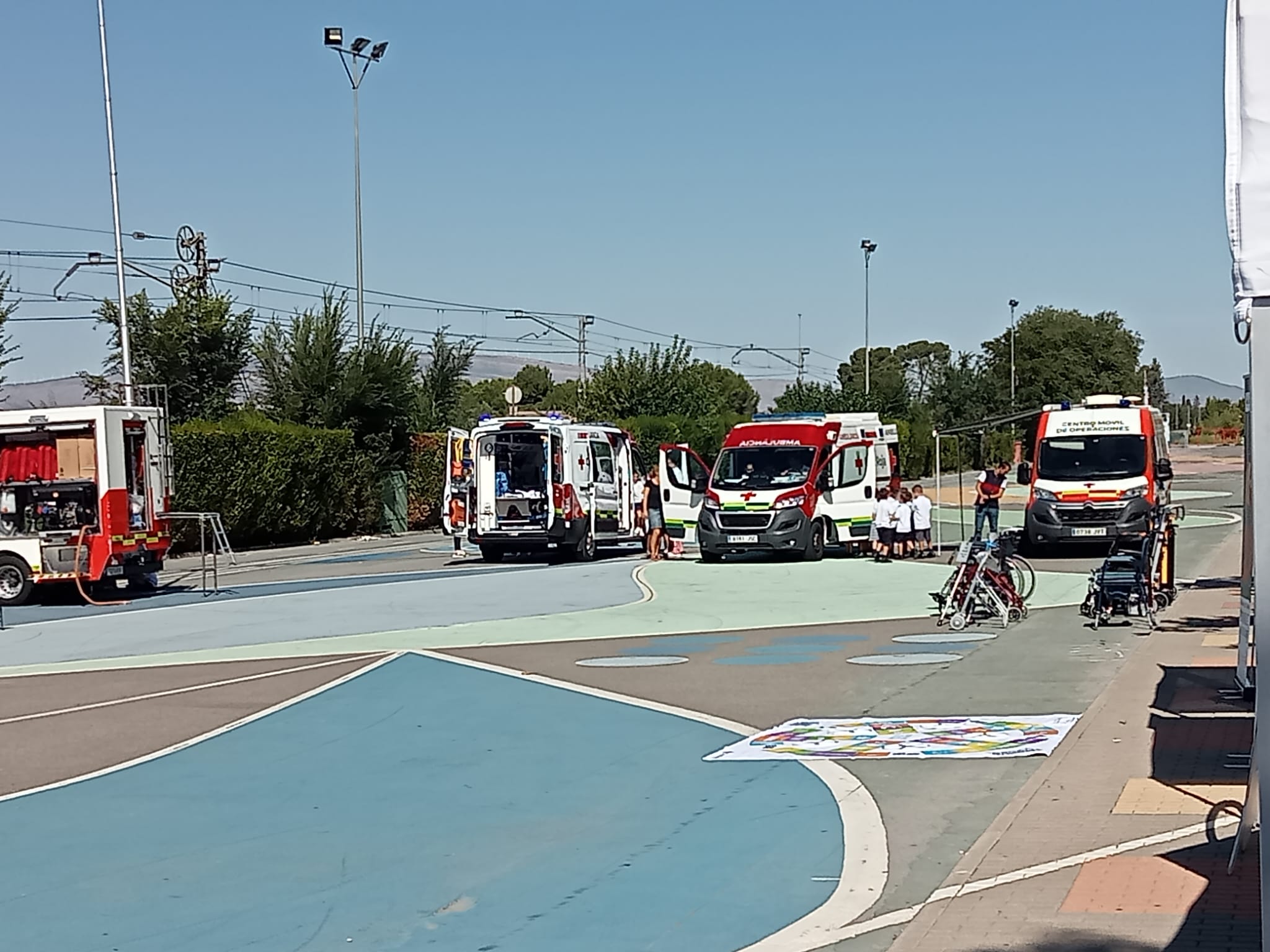 Jornada de Cruz Roja en el recinto ferial