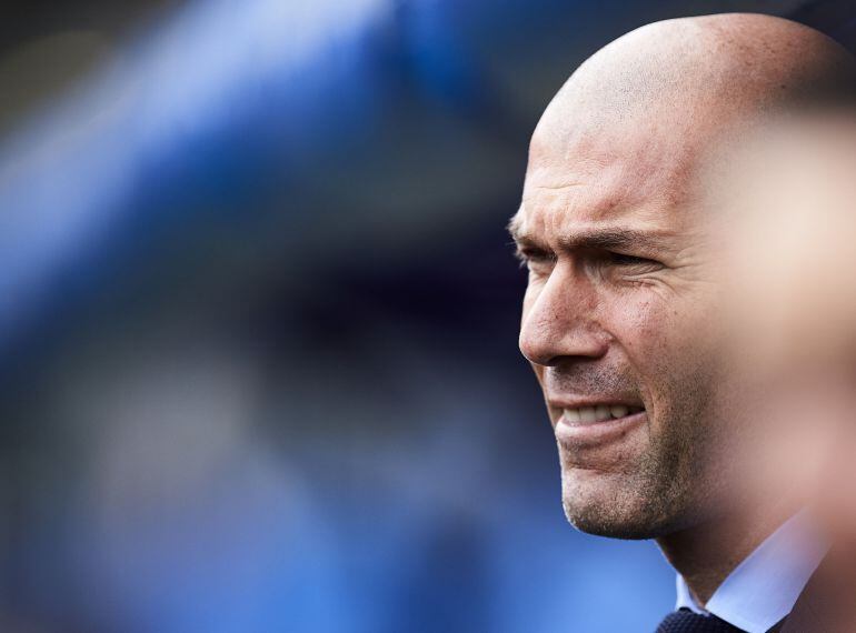 Primer plano de Zidane