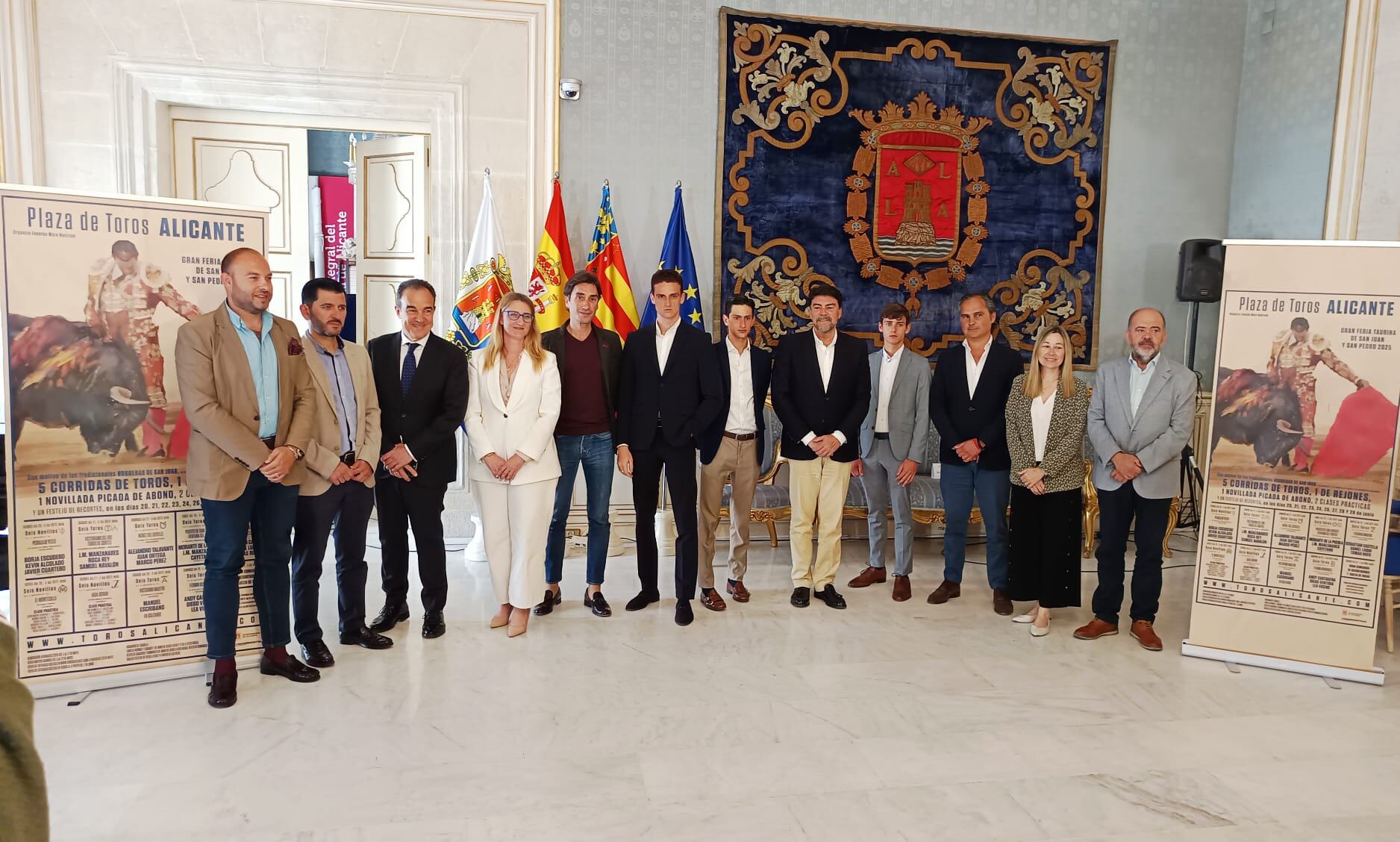 Presentación de la feria taurina de Hogueras 2025