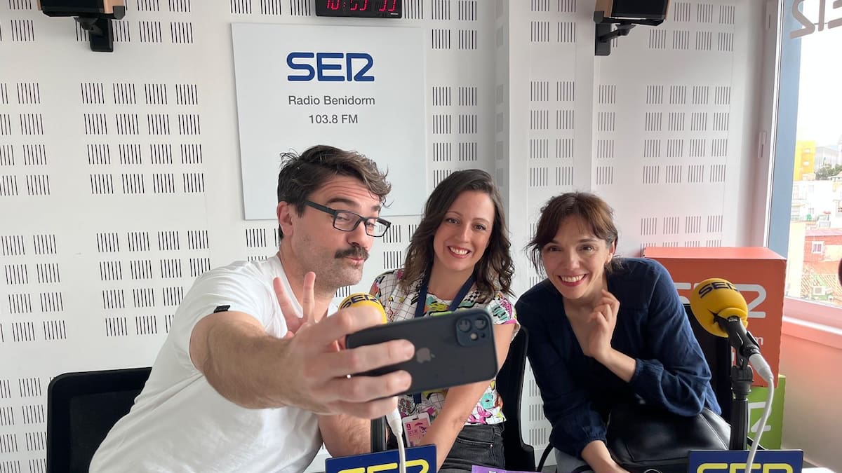 Gorka Lasaosa, Bea Hernández y Belén Sánchez Arévalo en el IX Skyline Benidorm Film Festival