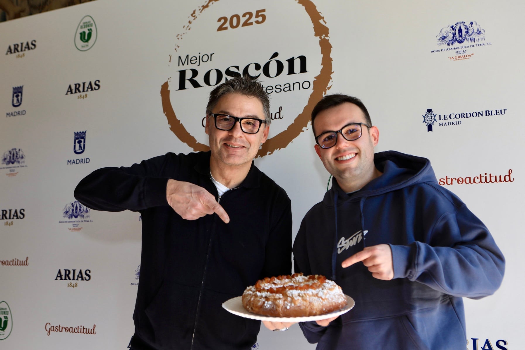 Los responsables del Mejor Roscón de Madrid 2025.