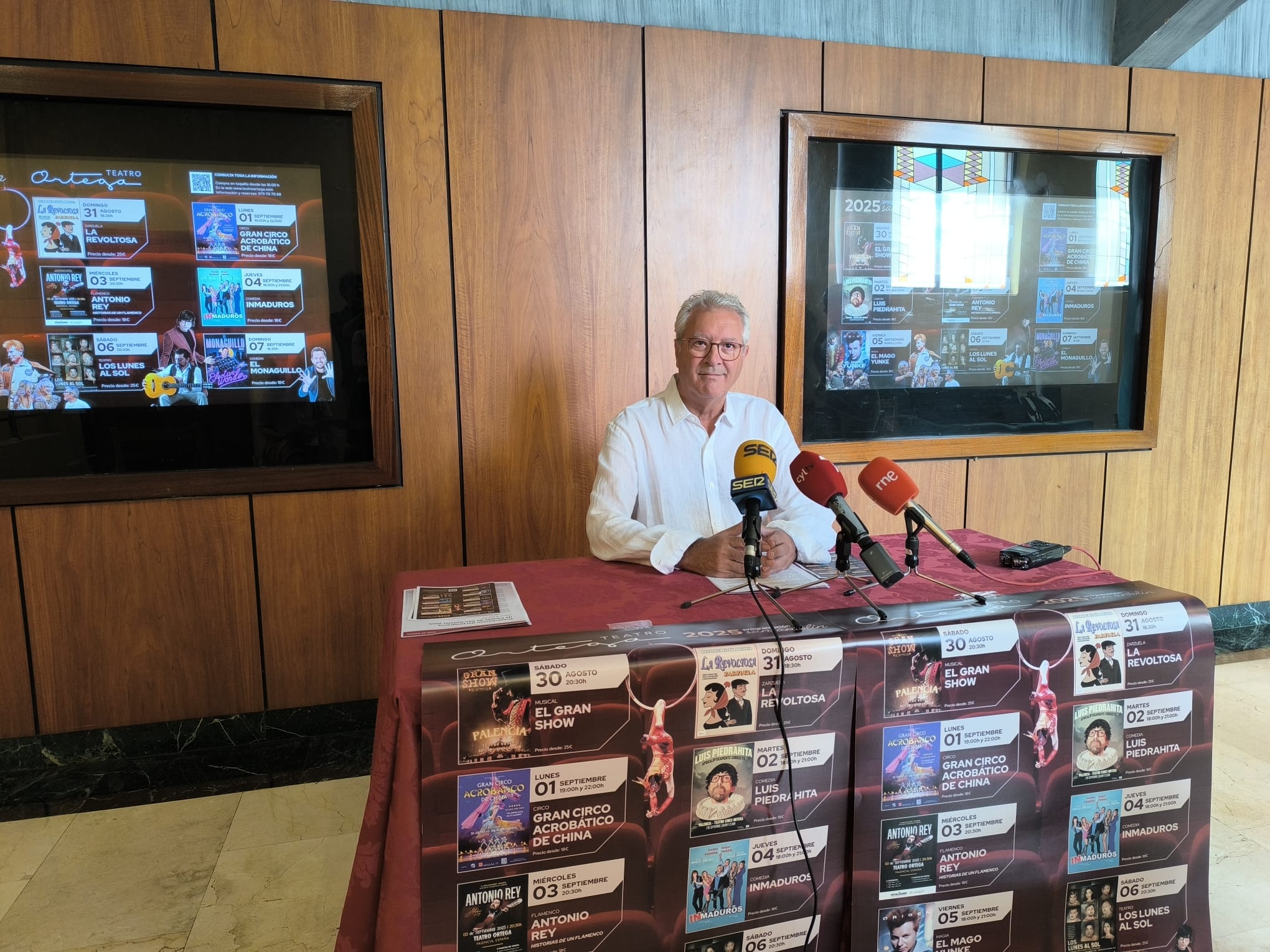 El Teatro Ortega llevará una variada propuesta al programa de Fiestas de San Antolín 2025