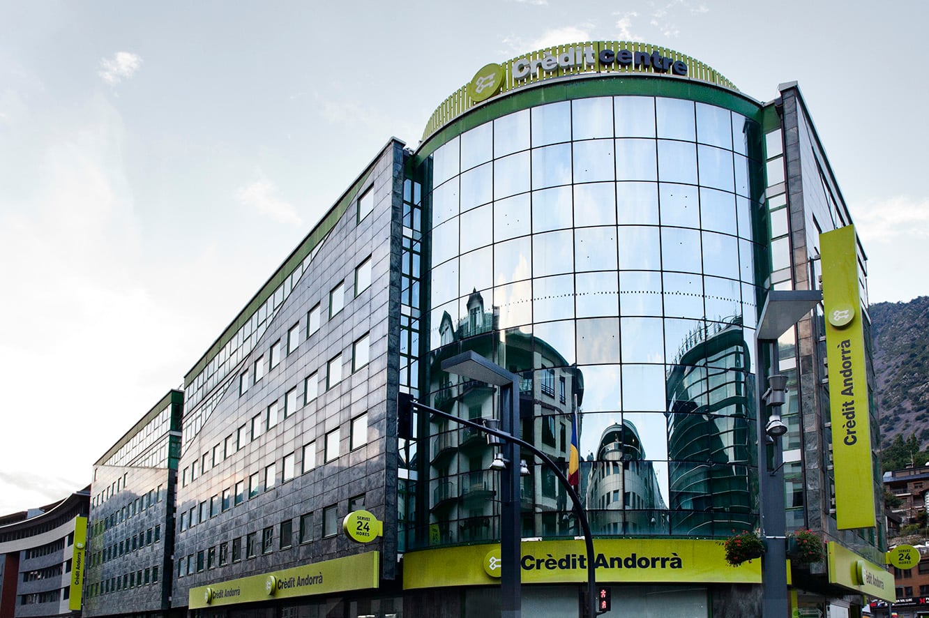 Seu c entral de Crèdit Andorrà a Andorra la Vella