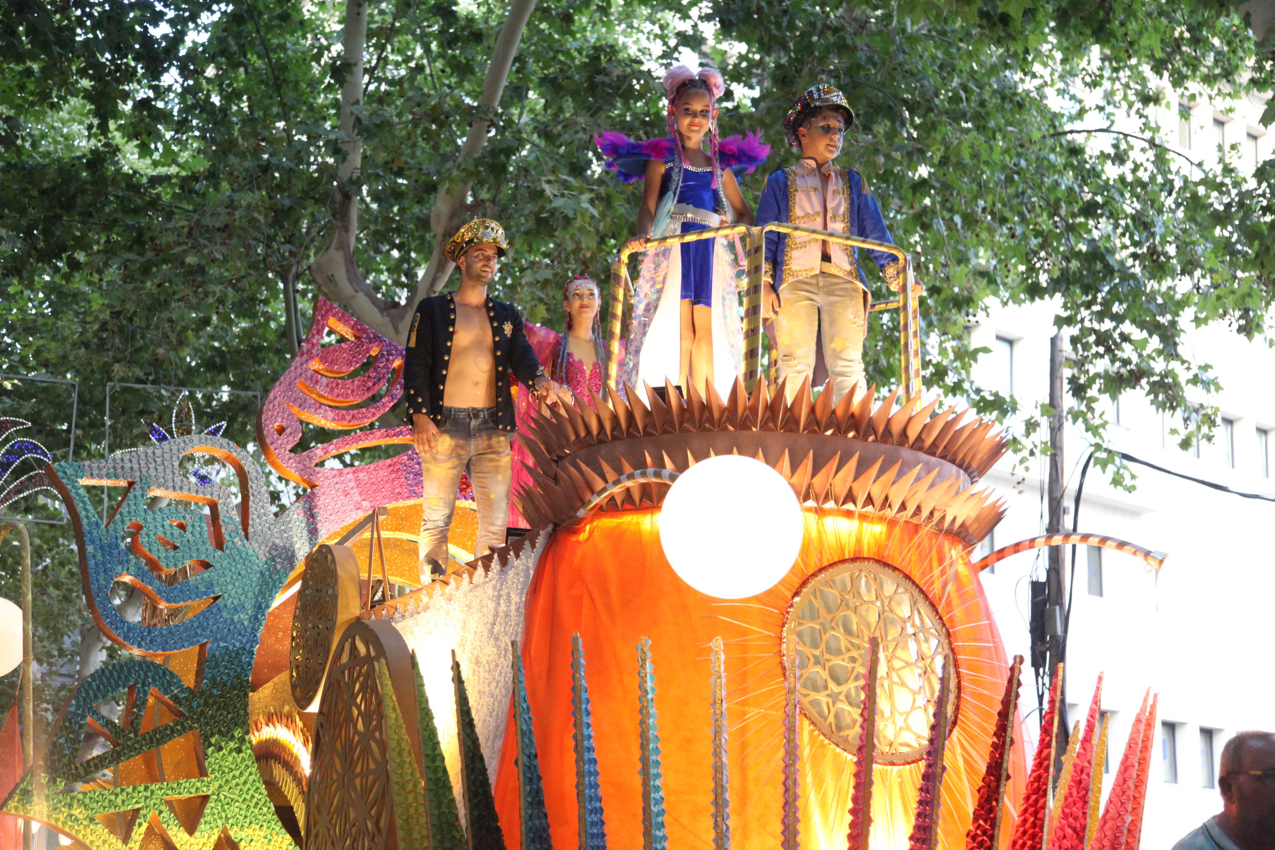 Falla Port Rotes, undécimo premio de carrozas 2023.