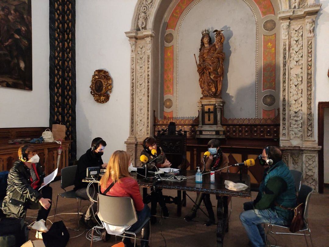 La Rebotica, desde la sacristía del Monasterio de Veruela, en el Foro de la Cadena SER de la España Vaciada