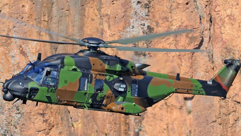 El NH-90 es un modelo militar capaz de volar de día y de noche