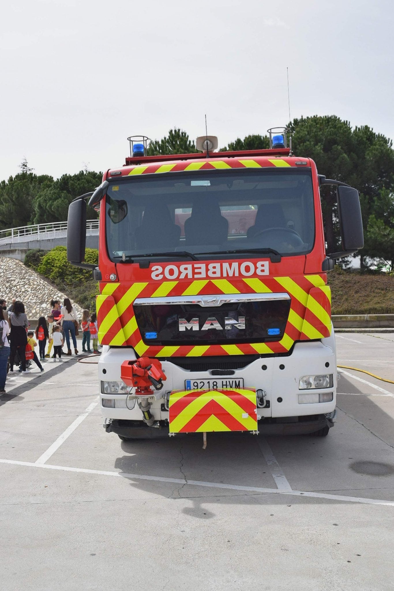 Camión de bomberos Diputación de Salamanca