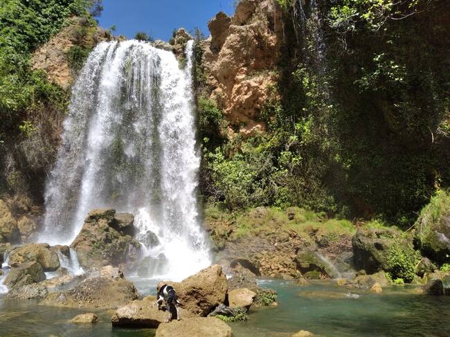 Cascada del Gorgo de la Escalera en Anna (Imagen:Turismo La Canal de Navarrés)