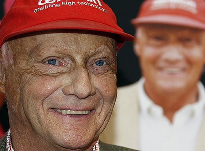 Niki Lauda, ex campeón del mundo