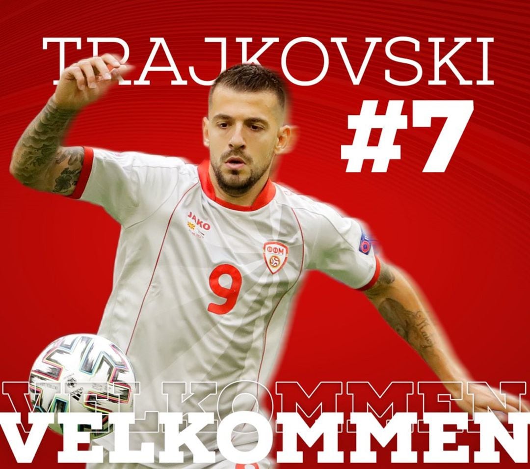 Trajkovski, nuevo jugador del Aalborg.