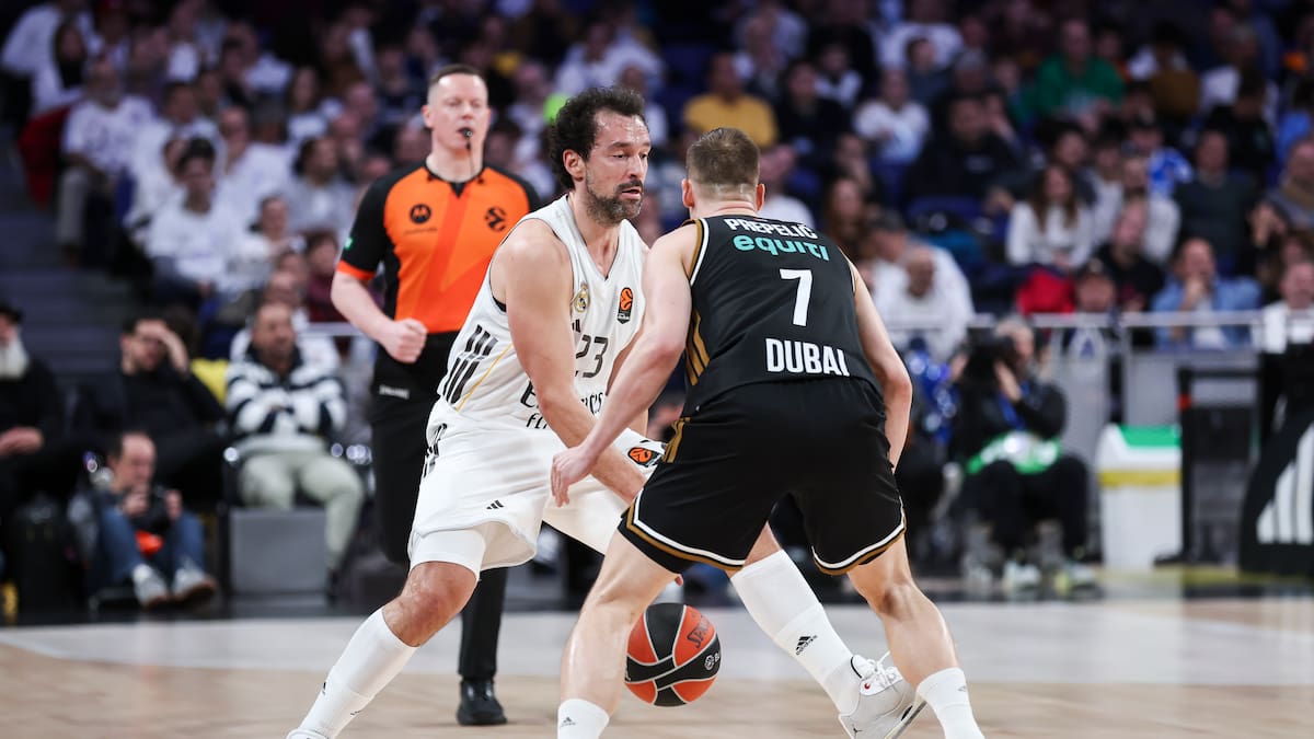El Real Madrid remonta para ganar a Dubai en un día histórico para Sergio Llull: 1.200 partidos con la camiseta blanca