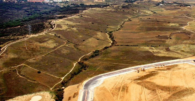 Terrenos donde se desarrollará el proyecto urbanístico de &#039;Los Carriles&#039;