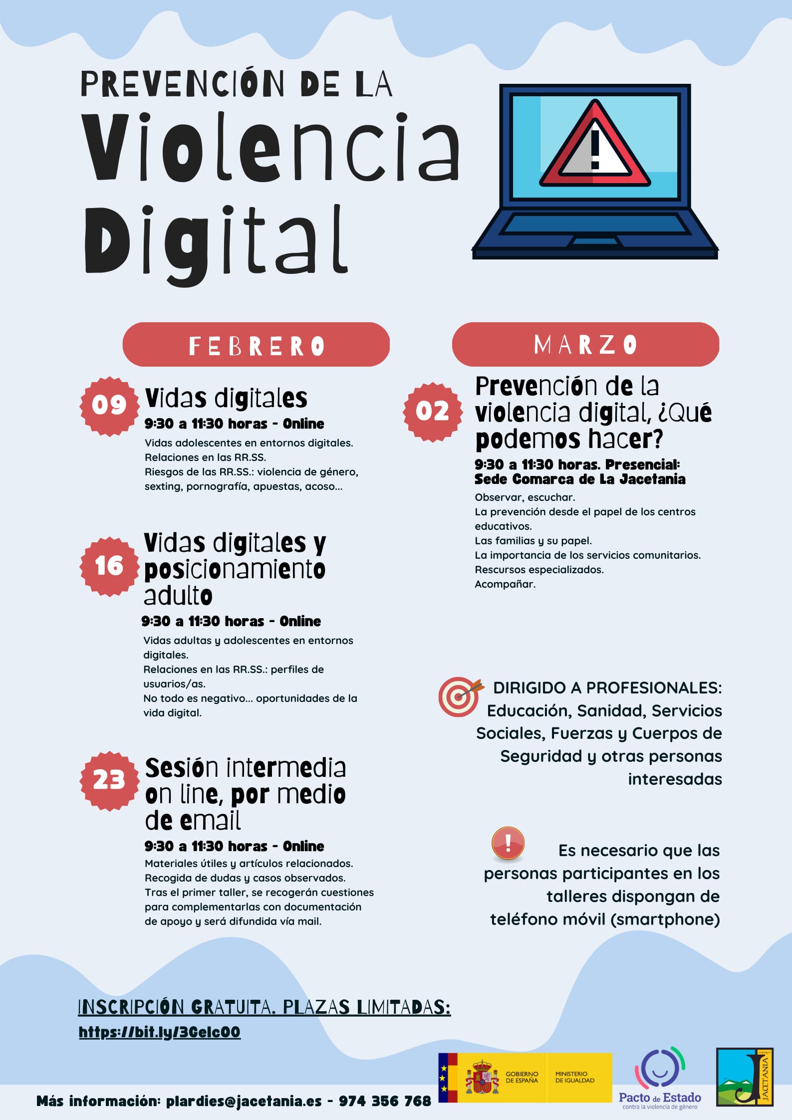 Curso de prevención de violencia digital