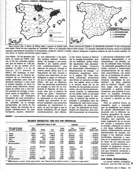 Segunda página del reportaje.