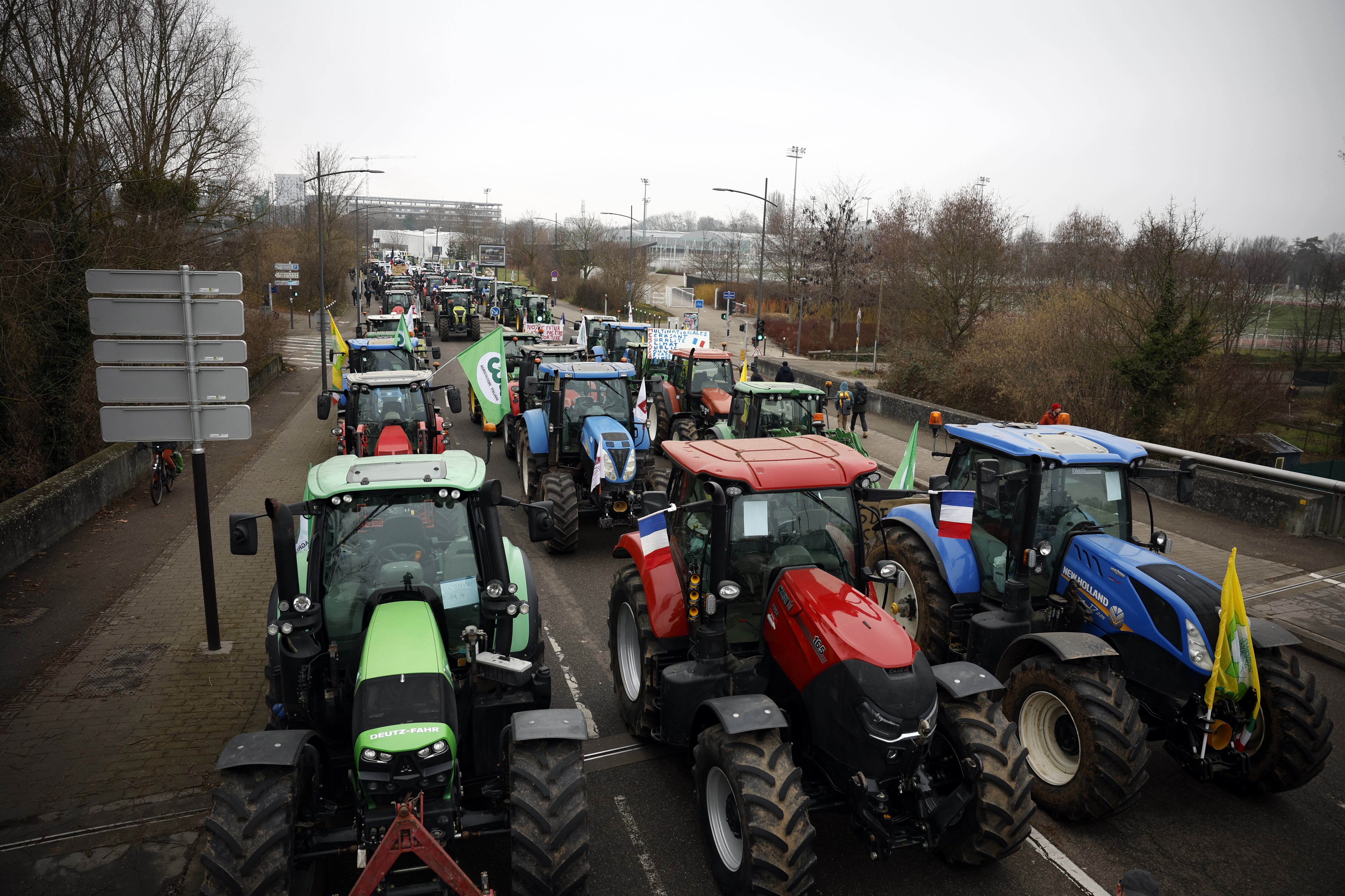 Protesta europea en contra del acuerdo entre la UE y Mercosur