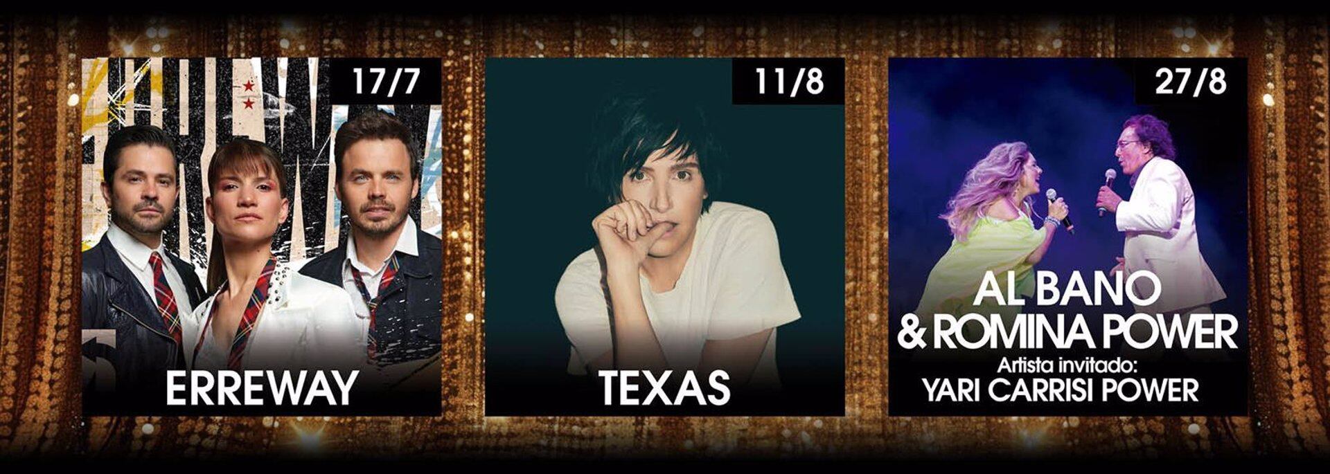 Cartel que se incrementa en los conciertos