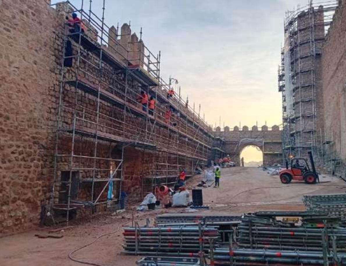 Parador Nacional de Turismo de Sigüenza en obras