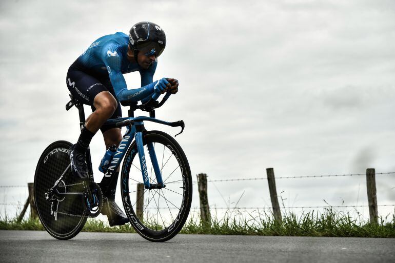 Mikel Landa, durante el Tour de Francia