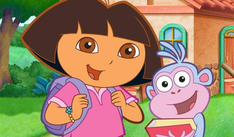 Dora y el mono Botas.