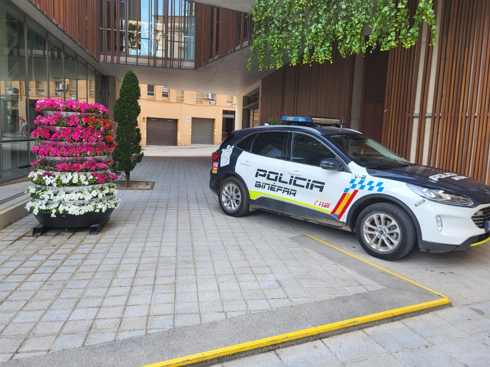 21 agentes forman la plantilla de la Policía Local de Binéfar y Sergio Serra es el concejal delegado